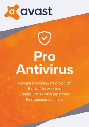 Avast Pro Antivirus 3 Device 1 Year Avast Key GLOBAL