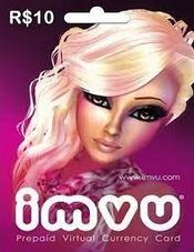 IMVU 10 BRL Gift Card BRAZIL
