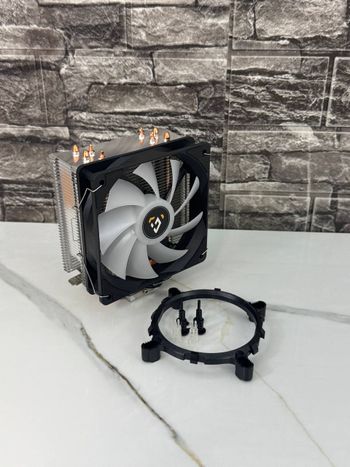 SnowMan RGB 4 Heat Pipes 800-1500 RPM CPU Cooler