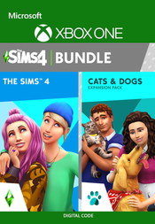The Sims 4 Plus Cats & Dogs Bundle XBOX LIVE Key EUROPE