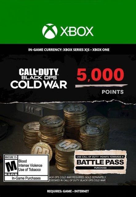 5,000 Call of Duty: Black Ops Cold War Points XBOX LIVE Key GLOBAL