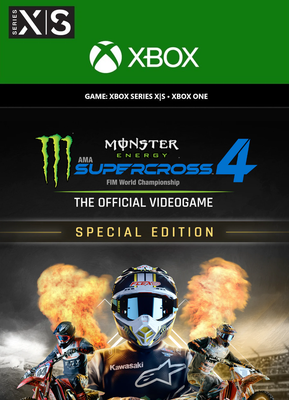 Monster Energy Supercross 4 - Special Edition cover