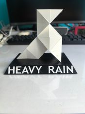 Heavy rain žaidimo logotipo figūra 