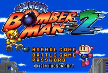 Super Bomberman 2 SNES