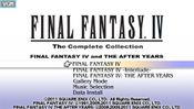 Final Fantasy IV: The Complete Collection PSP