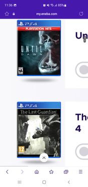 Until Dawn + Last Guardian