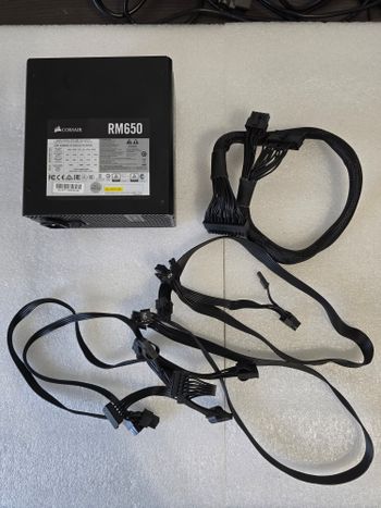 Corsair RM650 (2019) ATX 650 W 80+ Gold Modular PSU