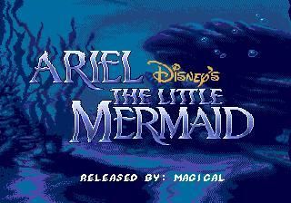 Disney's Ariel: The Little Mermaid SEGA Mega Drive