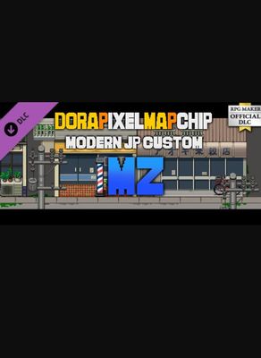 RPG Maker MZ - DorapixelMapChips - Modern JP