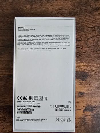 Apple iPhone 13 Green 128Gb Dežutė Box