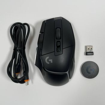 Logitech G502 X Plus Wireless Gaming Mouse - LIGHTSPEED Optical, LIGHTFORCE Swit