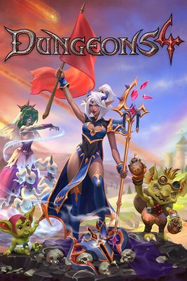 Dungeons 4 game cover