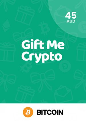 Gift Me Crypto Gift Card (BTC) 45 AUD Key GLOBAL