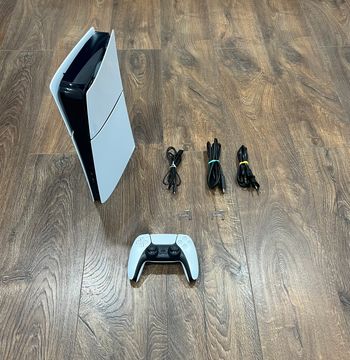 Playstation 5 Slim Digital Edition, Black & White, 1tb