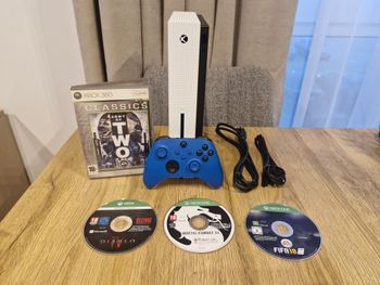 Xbox One S +žaidimai 