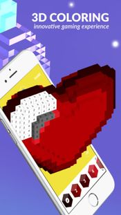 3d Voxel Art: Color by Number