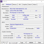 MSI Z370-A PRO Intel Z370 ATX DDR4 LGA1151 2 x PCI-E x16 Slots Motherboard