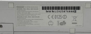 Nintendo Wii RVL-001 Žaidimų Konsolės Pilnas Baltas Rinkinys