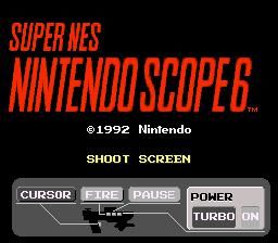Super Scope 6 SNES