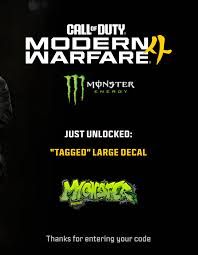 Call of Duty: Modern Warfare 4 - Large Decal Tagged (DLC) (PS4/PS5/XBOX ONE/XBOX SERIES X/PC) Official Website Key GLOBAL