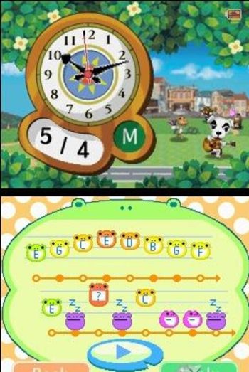 Animal Crossing Clock Nintendo DS