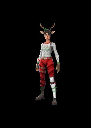 Fortnite - Red-Nosed Raider Outfit (DLC) Epic Games Key GLOBAL