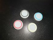 4x Pultelio analogų papildomos apsauginės gumos / caps'ai / stick'ų apsauga