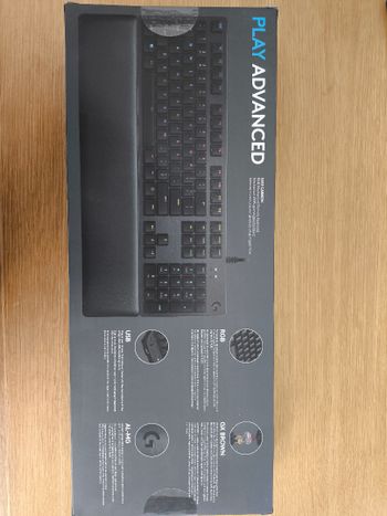 Logitech G513 Carbon qwerty klaviatūra