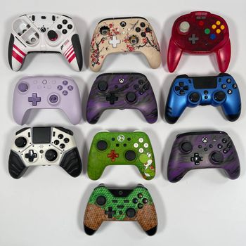 Buy 20x PowerA, Circa, Deltaco, 8BitDo, Thrustmaster Controllers FOR PARTS OR REPAIR