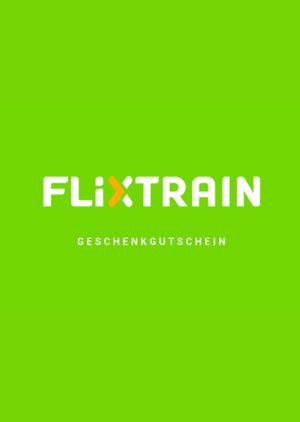 FlixTrain Gift Card 50 EUR Key GERMANY