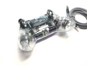 Deltaco Gaming GAM-169-T Transparent Wireless Controller PS4, PC, Android, iOS for sale