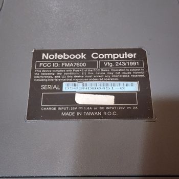Get Notebook computer