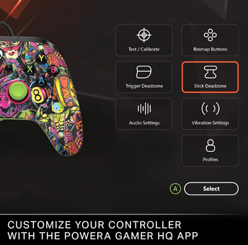PowerA Advantage pultelis Xbox Series X|S, Windows – Glow (šviečiantis