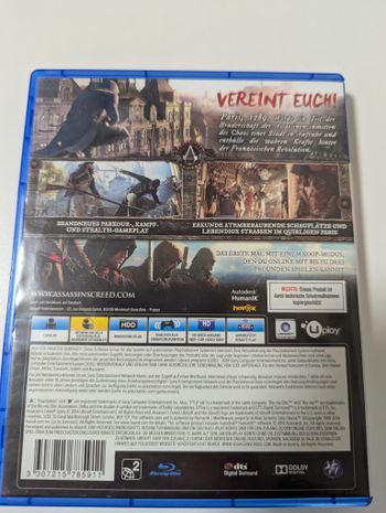 Assassin's Creed Unity PlayStation 4