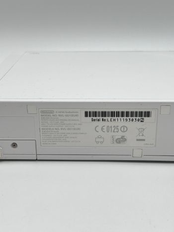 Nintendo Wii RVL-001 Žaidimų Konsolės Pilnas Baltas Rinkinys