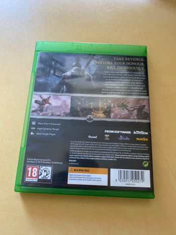 Sekiro: Shadows Die Twice Xbox One