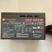 THERMALTAKE TR2-600AH2NFB 600W 80 Plus Bronze GPU 1x8 + 1x6 CPU 1x8 PSU maitinimo blokas PC Gaming Power supply maitekas maitblokis