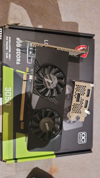 MSI RTX 3050 6GB Low Profile