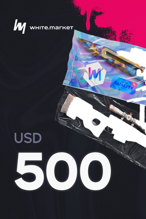 WhiteMarket Wallet Card 500 USD Key GLOBAL