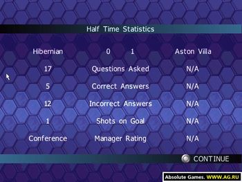 Championship Manager Quiz PlayStation