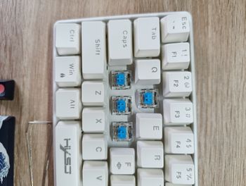 Blue switch mechaninė klaviatūra for sale