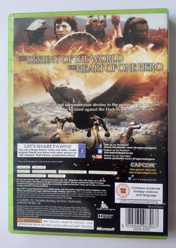 Redeem Dragon's Dogma dvi dalys (xbox 360)