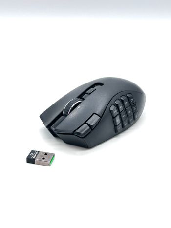Razer Naga V2 Pro Wireless Gaming Žaidimų Juoda Pelė