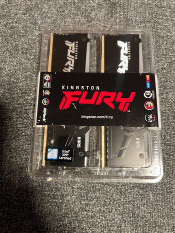 Kingston | Fury Beast RGB | 32 Kit (16GBx2) GB | DDR5 | 5600 MHz