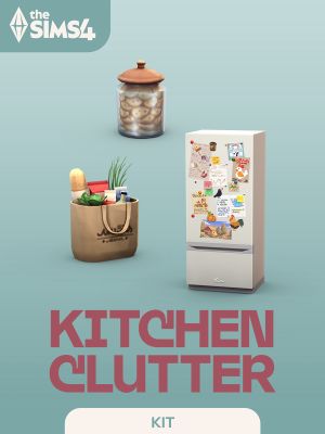 The Sims 4: Kitchen Clutter Kit (DLC) cover
