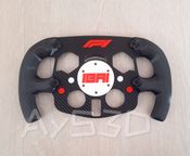 MOD F1 PERSONALIZADO center cap nombre accesorio superior logo para Logitech G29