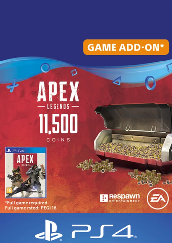 Apex Legends 11500 Apex Coins (PS4) PSN Key ITALY