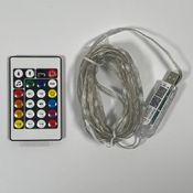 Sound Activated Music String Lights LEDs 12 Modes Waterproof AA Battery
