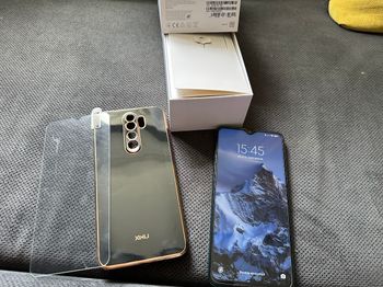Xiaomi redmi note 8 pro + 4dėklai + papildoma grūdinto stiklo apsauga