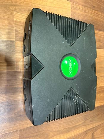 Xbox original Black, 8GB dalims ar remontui